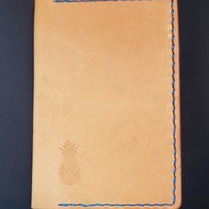 ScapeGrace Designs Natural Bi-fold Leather Wallet